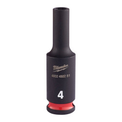 Milwaukee SHOCKWAVE Darbeli Lokma 1/4 inç 4 mm Derin 4932480251 - 2