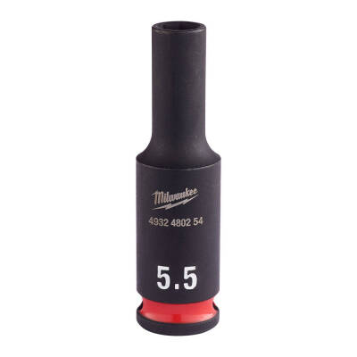 Milwaukee SHOCKWAVE Darbeli Lokma 1/4 inç 5,5 mm Derin 4932480254 - 2