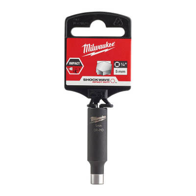 Milwaukee SHOCKWAVE Darbeli Lokma 1/4 inç 5 mm Derin 4932472285 - 1