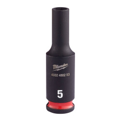 Milwaukee SHOCKWAVE Darbeli Lokma 1/4 inç 5 mm Derin 4932480253 - 2