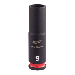 Milwaukee SHOCKWAVE Darbeli Lokma 1/4 inç 9 mm Derin 4932480258 - 2