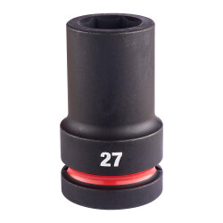 Milwaukee SHOCKWAVE Darbeli Lokma 1 inç 27 mm Derin 4932480424 - 1
