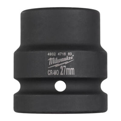 Milwaukee SHOCKWAVE Darbeli Lokma 1 inç 27 mm Kısa 4932471663 - 2