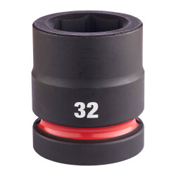 Milwaukee SHOCKWAVE Darbeli Lokma 1 inç 32 mm Kısa 4932480410 - Milwaukee