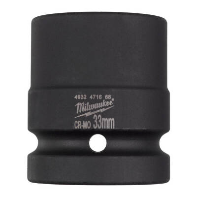 Milwaukee SHOCKWAVE Darbeli Lokma 1 inç 33 mm Kısa 4932471666 - 1