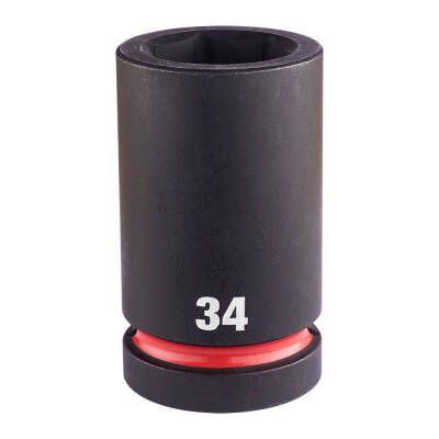 Milwaukee SHOCKWAVE Darbeli Lokma 1 inç 34 mm Derin 4932480428 - 1