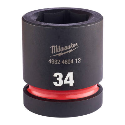 Milwaukee SHOCKWAVE Darbeli Lokma 1 inç 34 mm Kısa 4932480412 - 1