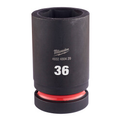 Milwaukee SHOCKWAVE Darbeli Lokma 1 inç 36 mm Derin 4932480429 - Milwaukee