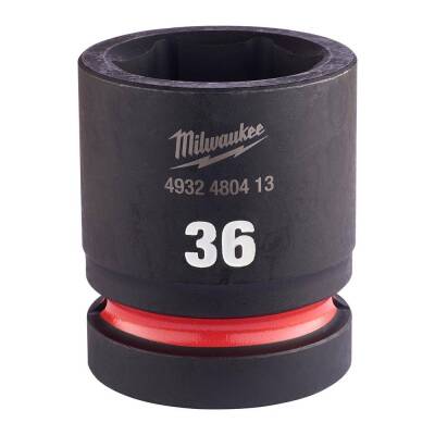 Milwaukee SHOCKWAVE Darbeli Lokma 1 inç 36 mm Kısa 4932480413 - 1