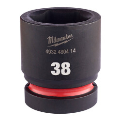 Milwaukee SHOCKWAVE Darbeli Lokma 1 inç 38 mm Kısa 4932480414 - Milwaukee