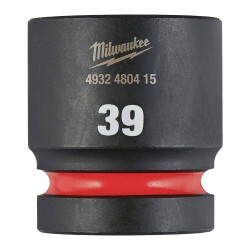 Milwaukee SHOCKWAVE Darbeli Lokma 1 inç 39 mm Kısa 4932480415 - Milwaukee