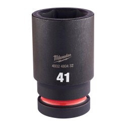 Milwaukee SHOCKWAVE Darbeli Lokma 1 inç 41 mm Derin 4932480432 - Milwaukee