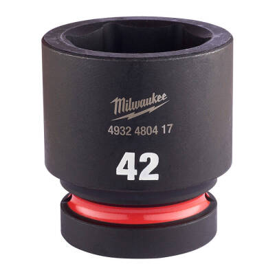 Milwaukee SHOCKWAVE Darbeli Lokma 1 inç 42 mm Kısa 4932480417 - 1