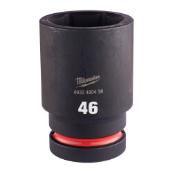 Milwaukee SHOCKWAVE Darbeli Lokma 1 inç 46 mm Derin 4932480434 - Milwaukee