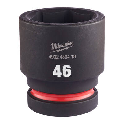 Milwaukee SHOCKWAVE Darbeli Lokma 1 inç 46 mm Kısa 4932480418 - 1