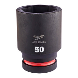 Milwaukee SHOCKWAVE Darbeli Lokma 1 inç 50 mm Derin 4932480435 - Milwaukee
