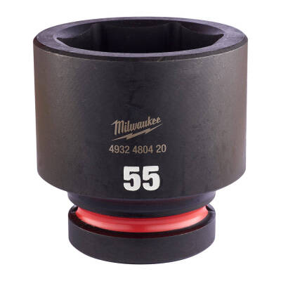 Milwaukee SHOCKWAVE Darbeli Lokma 1 inç 55 mm Kısa 4932480420 - 1