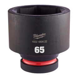 Milwaukee SHOCKWAVE Darbeli Lokma 1 inç 65 mm Kısa 4932480422 - Milwaukee