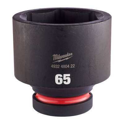 Milwaukee SHOCKWAVE Darbeli Lokma 1 inç 65 mm Kısa 4932480422 - 1
