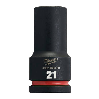 Milwaukee SHOCKWAVE Darbeli Lokma 3/4 inç 21 mm Derin 4932480380 - 1