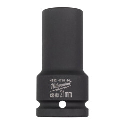 Milwaukee SHOCKWAVE Darbeli Lokma 3/4 inç 21 mm Kısa 4932471644 - Milwaukee