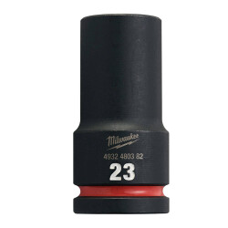 Milwaukee SHOCKWAVE Darbeli Lokma 3/4 inç 23 mm Derin 4932480382 - Milwaukee