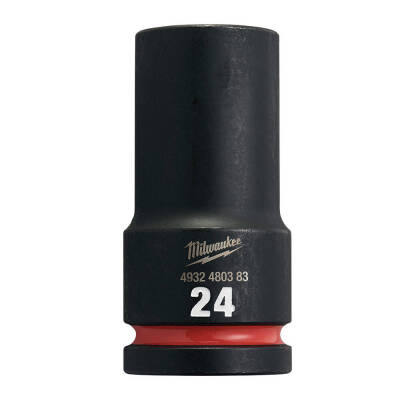 Milwaukee SHOCKWAVE Darbeli Lokma 3/4 inç 24 mm Derin 4932480383 - 1
