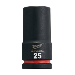 Milwaukee SHOCKWAVE Darbeli Lokma 3/4 inç 25 mm Derin 4932480384 - Milwaukee