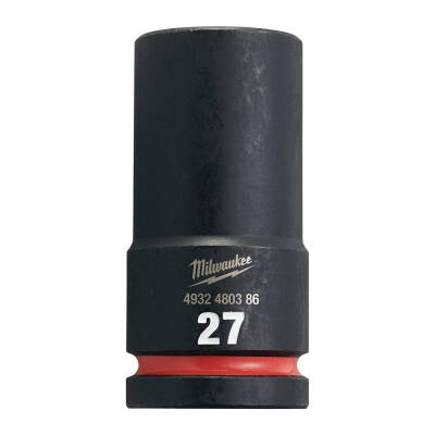 Milwaukee SHOCKWAVE Darbeli Lokma 3/4 inç 27 mm Derin 4932480386 - 1