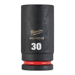 Milwaukee SHOCKWAVE Darbeli Lokma 3/4 inç 30 mm Derin 4932480389 - Milwaukee