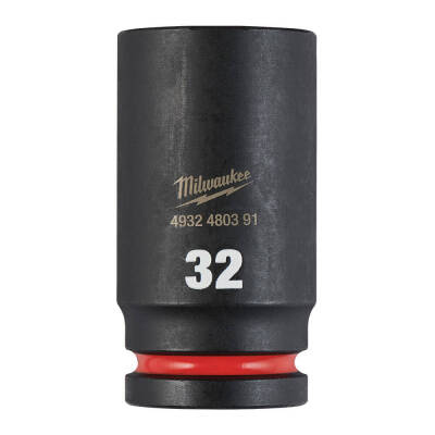 Milwaukee SHOCKWAVE Darbeli Lokma 3/4 inç 32 mm Derin 4932480391 - 1