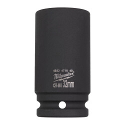 Milwaukee SHOCKWAVE Darbeli Lokma 3/4 inç 32 mm Kısa 4932471649 - Milwaukee