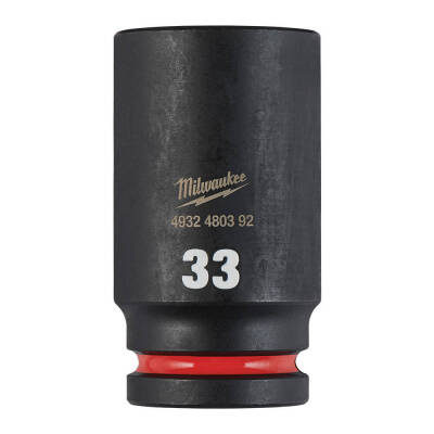 Milwaukee SHOCKWAVE Darbeli Lokma 3/4 inç 33 mm Derin 4932480392 - 1