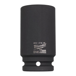Milwaukee SHOCKWAVE Darbeli Lokma 3/4 inç 33 mm Kısa 4932471650 - Milwaukee