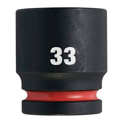 Milwaukee SHOCKWAVE Darbeli Lokma 3/4 inç 33 mm Kısa 4932480370 - 1