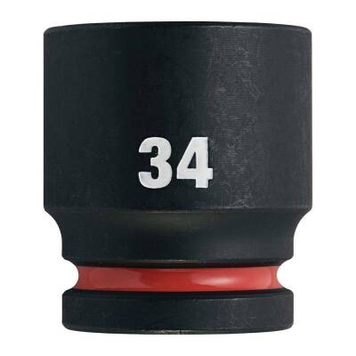 Milwaukee SHOCKWAVE Darbeli Lokma 3/4 inç 34 mm Kısa 4932480371 - 1