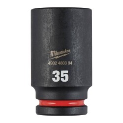 Milwaukee SHOCKWAVE Darbeli Lokma 3/4 inç 35 mm Derin 4932480394 - Milwaukee