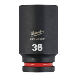Milwaukee SHOCKWAVE Darbeli Lokma 3/4 inç 36 mm Derin 4932480395 - Milwaukee
