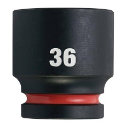 Milwaukee SHOCKWAVE Darbeli Lokma 3/4 inç 36 mm Kısa 4932480372 - Milwaukee