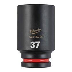 Milwaukee SHOCKWAVE Darbeli Lokma 3/4 inç 37 mm Derin 4932480396 - Milwaukee