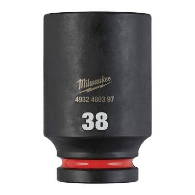 Milwaukee SHOCKWAVE Darbeli Lokma 3/4 inç 38 mm Derin 4932480397 - 1