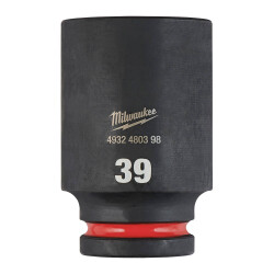 Milwaukee SHOCKWAVE Darbeli Lokma 3/4 inç 39 mm Derin 4932480398 - Milwaukee