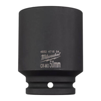Milwaukee SHOCKWAVE Darbeli Lokma 3/4 inç 50 mm Kısa 4932471654 - 1