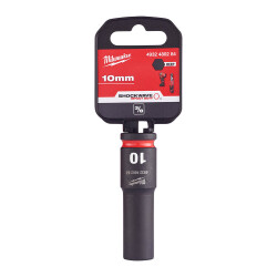 Milwaukee SHOCKWAVE Darbeli Lokma 3/8 inç 10 mm Derin 4932480284 - Milwaukee