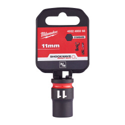 Milwaukee SHOCKWAVE Darbeli Lokma 3/8 inç 11 mm Kısa 4932480268 - Milwaukee