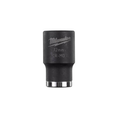 Milwaukee SHOCKWAVE Darbeli Lokma 3/8 inç 12 mm Kısa 4932478011 - 1