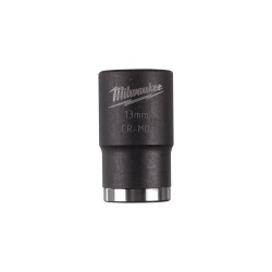 Milwaukee SHOCKWAVE Darbeli Lokma 3/8 inç 13 mm Kısa 4932478012 - 2