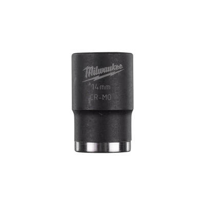 Milwaukee SHOCKWAVE Darbeli Lokma 3/8 inç 14 mm Kısa 4932478013 - 2
