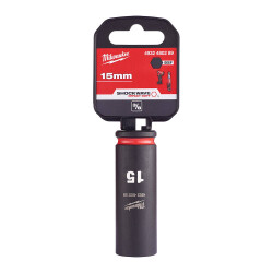 Milwaukee SHOCKWAVE Darbeli Lokma 3/8 inç 15 mm Derin 4932480289 - Milwaukee