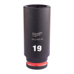 Milwaukee SHOCKWAVE Darbeli Lokma 3/8 inç 19 mm Derin 4932480293 - 2